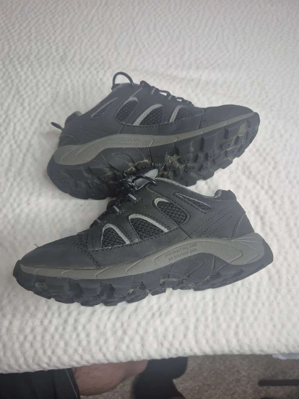 Merrell Waterpro of Trail Running Kids Shoes - Black Size 02.5 M